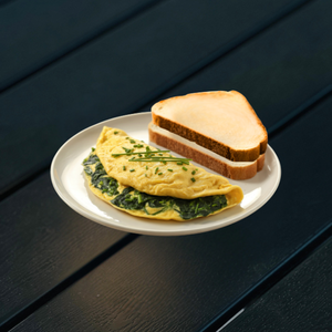 Spanish Omelette with Toast