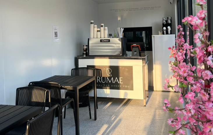 Dine-in experience at Rumae Cafe